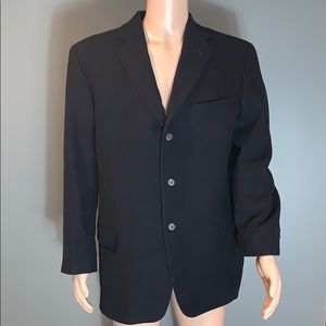 Eddie Bauer Suits & Blazers - Eddie Bauer Mens Black Sports Jacket SZ.44T Eddie Bauer Suits & Blazers - Eddie Bauer Mens Black Sports Jacket SZ.44T
